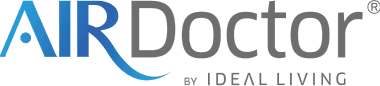 Graphic, AirDoctor logo, registered, by Ideal Living